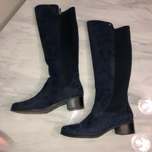 Marc Fisher Navy Blue Boots